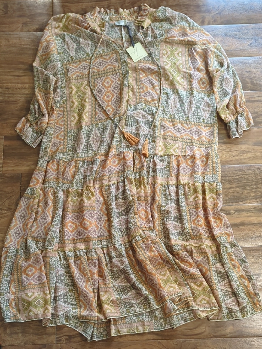 Dress Forum Boho Tiered Peasant Dress